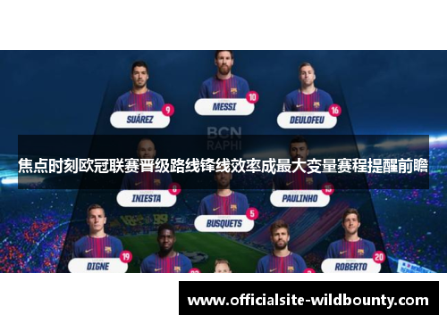 焦点时刻欧冠联赛晋级路线锋线效率成最大变量赛程提醒前瞻